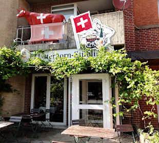 Außenansicht des Matterhorn-Stübli