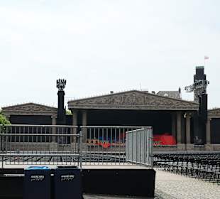 Vrijthof Maastricht: gesperrt für A. Rieu Konzerte