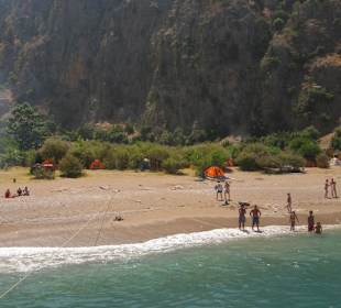 Strand von der Schmetterlingsbucht