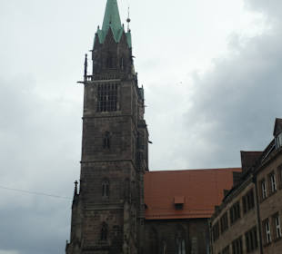 Die sehenswerte Lorenzkirche in Nürnberg