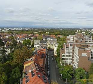 Mathildenhöhe Ausblick