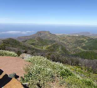 Alto de Garajonay, Aussicht