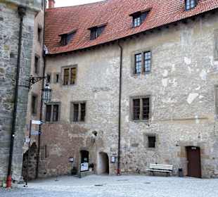 Im Innenhof der Veste Heldburg