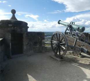 Bei der Besichtigung der Veste Coburg