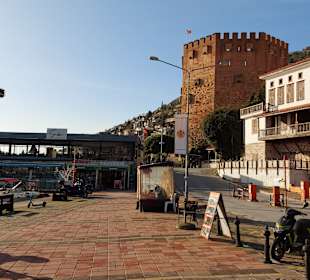 Alanya , Strand , Burg 