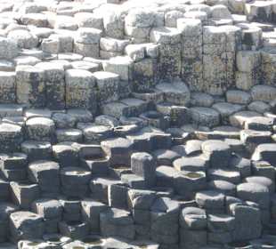 Giant's Causeway an der Küste Nordirlands