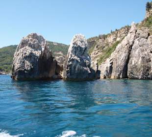 Fahrt zur blauen Grotte
