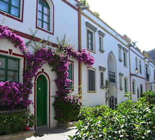 Häuser in Puerto de Mogan