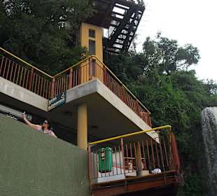 Brasil. Nationalpark Aussichtsturm Teufelsschlucht