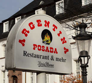 Schild des Restaurants