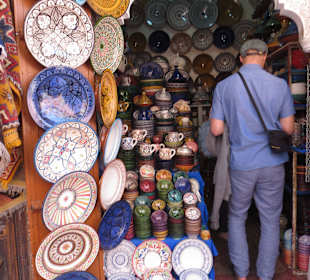 Unterwegs in der Altstadt von Marrakesch