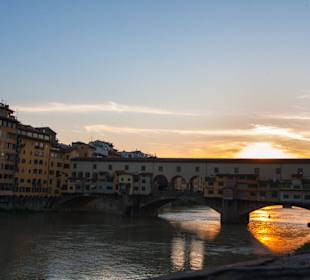 Мост на закате