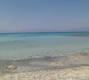 Strand der Insel Chrissi