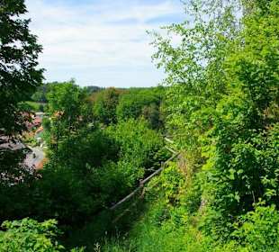Die Burg Bärnfels und seine Umgebung