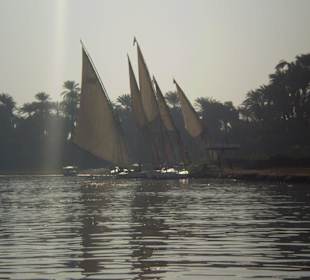 Segeln auf dem Nil