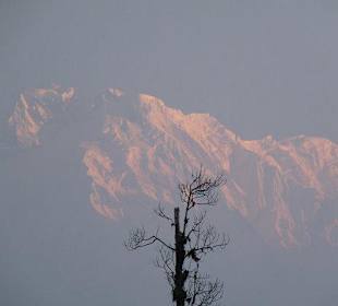 Annapurna im Abendrot