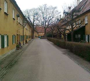 Fuggerei  - Strassenzug 