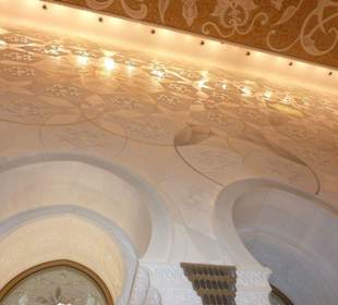 Sheikh Zayed Moschee in Abu Dhabi