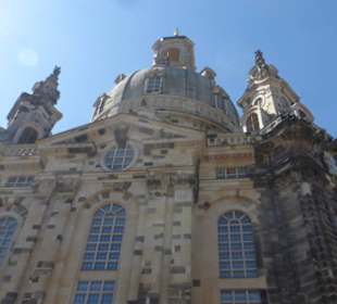 Die Frauenkirche, ein Wahrzeichen von Dresden