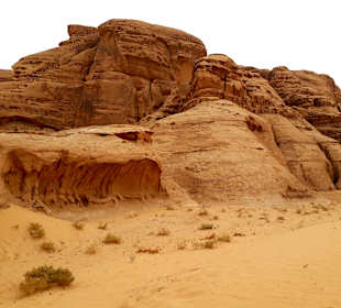 Wüstenlandschaft Wadi Rum