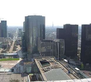 Widok z łuku triumfalnego