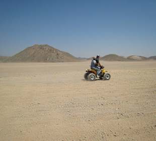 Fahrt durch die Wüste