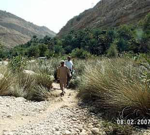 Auf den Weg ins Wadi