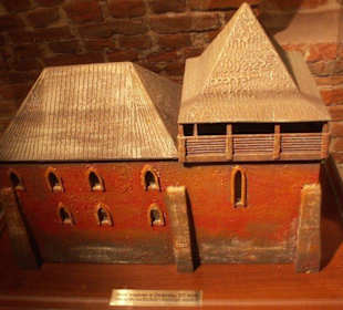 Makiety w piwnicach zamkowych