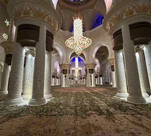 Die größte Moschee in Abu Dhabi