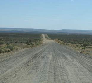 Fahrt zum Chaco Canyon in New Mexico