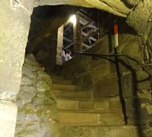 Aufgang im Turm der St.-Jacobi-Kirche
