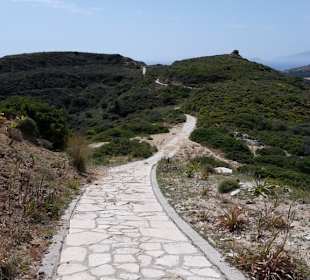 Man bekommt eine Ahnung von der Weglänge