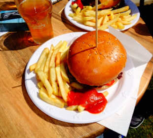 Lecker Hamburger aber nicht gerade Billig