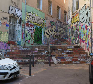 Künstler-Viertel Le Panier