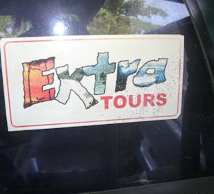 Da haben wir unsere Touren gebucht. TOP.