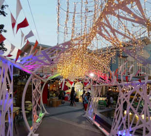 Eingangsbereich zum Festival am Central Marina