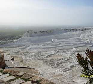 Blick auf die Terrassen