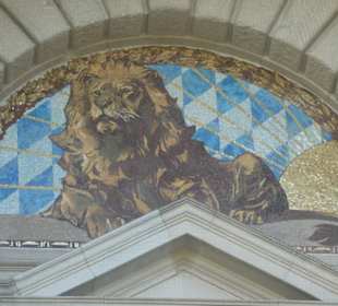 Die Staatskanzlei: Blick vom Hofgarten