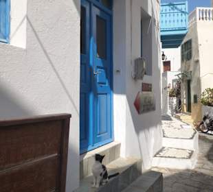 Der Hauptort Mandraki