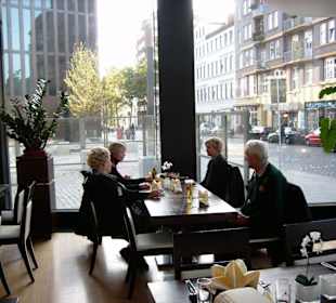 Aussicht zur Davidstrasse Richtung Hafen