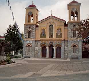 Kirche in der Stadt Kalavryta
