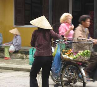 Straßenbild in Hoi An