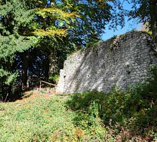 Ausflug Burgruine Werdenfels