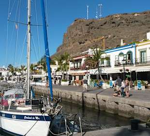 Der Hafen von Puerto de Mogan