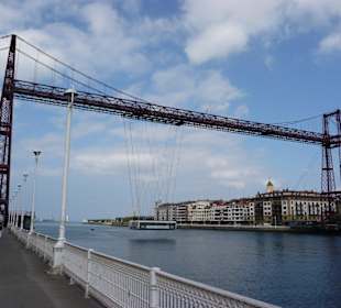 Konstruktion der Puente Colgante