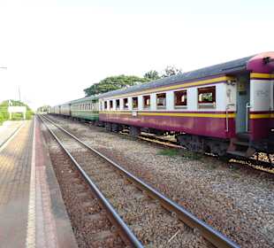 Auf Strecke Richtung BKK