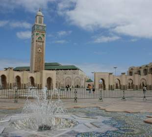 Fontanna przed meczetem