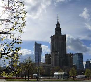 Skyline der Neustadt mit Kulturpalast