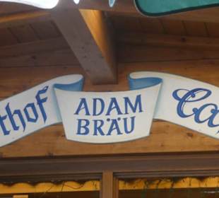 Adam Bräu: in der Bahnhofstraße in Bodenmais