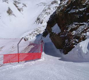 Talabfahrt vom Gletscher (Schmugglerabfahrt)